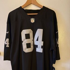 Nike Brown Men's Black and Gray NFL Jersey